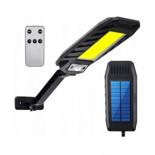 LAMPA SOLARNA ULICZNA LATARNIA 180LED COB + UCHWYT