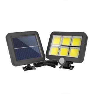 LAMPA SOLARNA Z CZUJNIKIEM RUCHU ZMIERZCHU 120 LED