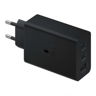 LITTE ŁADOWARKA SIECIOWA PD 2xUSB-C 1xUSB EP-T6530 65W CZARNY BULK (45)