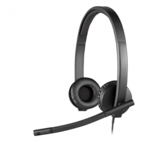 Logitech USB Headset H570e USB-A 981-000575 Zestaw słuchawkowy