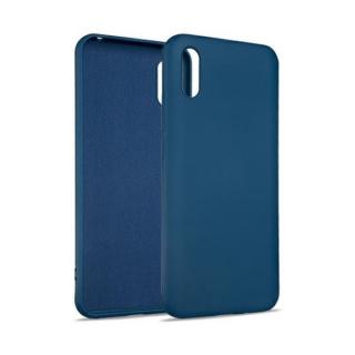 NAKŁADKA SILICON CASE XIAOMI REDMI 9A / 9AT / 9i GRANATOWY ETUI BACK COVER