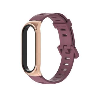 OPASKA DO MI BAND 3/4/5/6 XIAOMI PREMIUM RED BURGUNDOWY