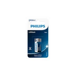 Phil-CR123A/01B BATERIA PHILIPS  LITOWA 3V CR123A