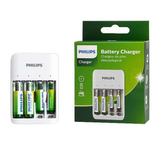 PHILIPS SCB4013NB/00 ŁADOWARKA DO AKUMULATORÓW + 2xAAA 700mAh +2xAA 1300mAh