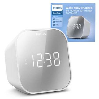 PHILIPS TAR4406/12 CYFROWE RADIO FM LUSTRZANE BUDZIK ALARM ZEGAR USB