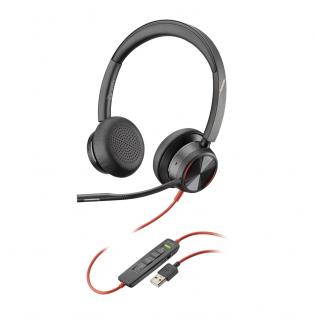 Plantronics BLACKWIRE 8225, BW8225-M USB-A, WW Przewodowy zestaw słuchawkowy USB-A z ANC