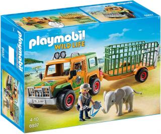 Playmobil 6937 Terenówka rangera z przyczepą Wild Life