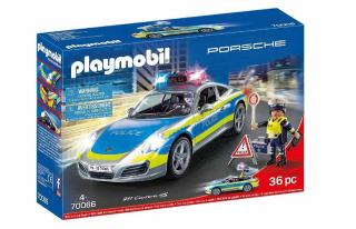 Playmobil 70066 Porsche Carrera 4S Zestaw klocków dla dzieci - 36 elementów