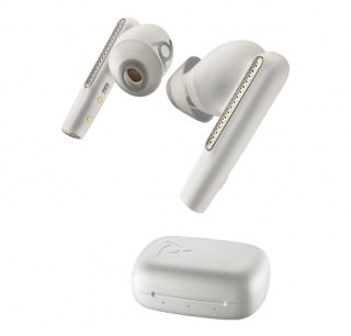 Poly Voyager Free 60 UC + BT700 USB-A Adapter + Basic Charge Case 7Y8L3AA Słuchawki douszne białe