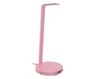 Razer Base Station V2 Chroma - Stand for headphones, headset - quartz pink RC21-01510200-R3M1 Stojak na słuchawki