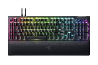 Razer BlackWidow V4 Pro - Keyboard - backlit - USB - US - key switch: Razer Green RZ03-04680100-R3M1 Klawiatura