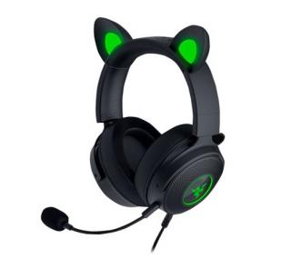 Razer Kraken Kitty V2 Pro - Headset - full size - wired - USB - noise isolating - black RZ04-04510100-R3M1 Zestaw słuchawkowy