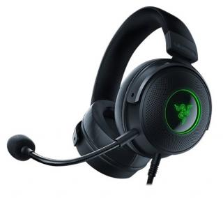 Razer Kraken V3 - Headset - full size - wired - USB-A - noise isolating RZ04-03770200-R3M1 Zestaw słuchawkowy