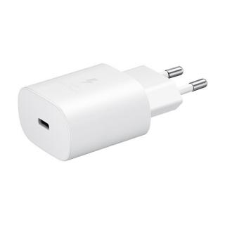 SAMSUNG EP-TA800EWE ŁADOWARKA SIECIOWA USB-C BIAŁA 3A SUPER FAST CHARGING 3000mA QUICK TYP-C PD 25W