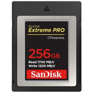 SANDISK SDCFE-256G-GN4NN KARTA SANDISK EXTREME PRO CFexpress 256GB (1700/1200 MB/s)