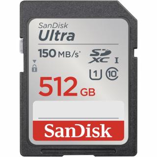 SANDISK SDSDUNC-512G-GN6IN KARTA SANDISK ULTRA SDXC 512GB 150MB/s UHS-I Class 10