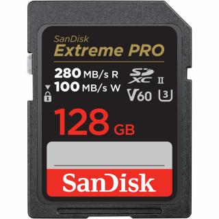SANDISK SDSDXEP-128G-GN4IN KARTA SANDISK EXTREME PRO SDXC 128GB - 280/100 MB/s V60 UHS-II