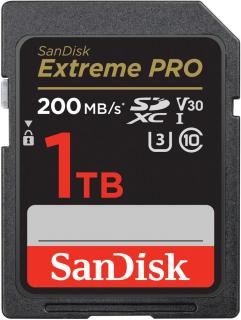 SANDISK SDSDXXD-1T00-GN4IN KARTA SANDISK EXTREME PRO SDXC 1TB 200/140 MB/s C10 V30 UHS-I U3