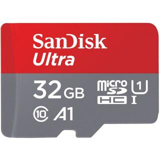 SANDISK SDSQUA4-032G-GN6MA KARTA SANDISK ULTRA ANDROID microSDHC 32 GB 120MB/s A1 Cl.10 UHS-I + ADAPTER
