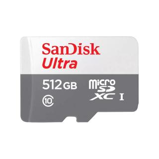 SANDISK SDSQUNR-512G-GN3MN KARTA SANDISK ULTRA ANDROID microSDXC 512 GB 100MB/s Class 10 UHS-I