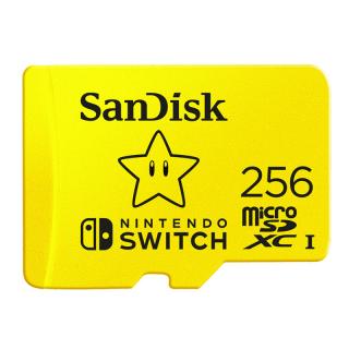SANDISK SDSQXAO-256G-GNCZN KARTA SANDISK NINTENDO SWITCH microSDXC 256 GB 100/90 MB/s V30 UHS-I U3
