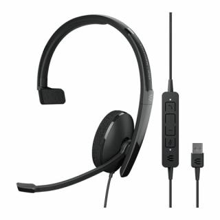 Sennheiser EPOS Adapt 130T USB II Zestaw nagłowny przewodowy na jedno ucho