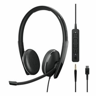 Sennheiser EPOS ADAPT 165 USB-C II Zestaw nagłowny przewodowy na dwoje uszu