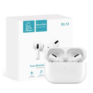 SŁUCHAWKI BLUETOOTH DENMEN EARBUDS BIAŁE DL12 TWS