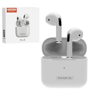 SŁUCHAWKI BLUETOOTH SOMOSTEL PRO 4 EARBUDS BIAŁY PRO4 TWS