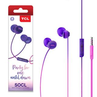 SŁUCHAWKI DOUSZNE TCL SOCL300 PURPUROWE