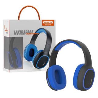 SŁUCHAWKI NAUSZNE BLUETOOTH SOMOSTEL GAMING STEREO NIEBIESKIE SMS-CJ09