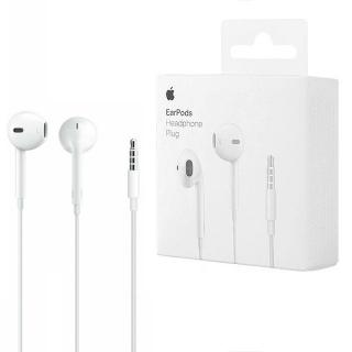 SŁUCHAWKI PRZEWODOWE IPHONE BIAŁE EARPODS  BOX JACK 3.5mm IPAD APPE