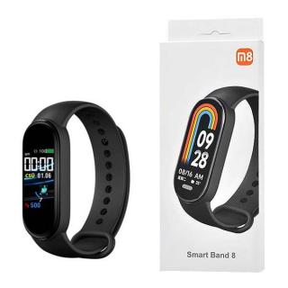 SMARTBAND M8 CZARNA - ŁADOWANIE MAGNETYCZNE