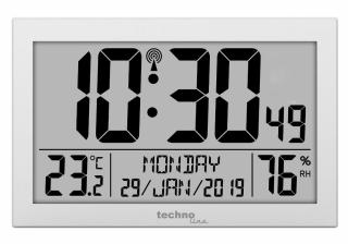 TECHNOLINE WS8016 Technoline Zegar cyfrowy ścienny WS8016 BLADE HOME