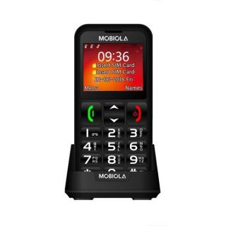 TELEFON GSM MOBIOLA  MB700 2G TELEFON DLA SENIORA CZARNY