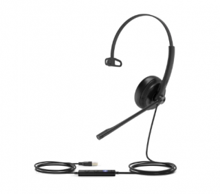 Yealink UH34 Mono Teams USB-A UH34MonoTeams Zestaw słuchawkowy na jedno ucho