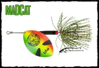 Big Blade Spinners 2/0 55g Firetiger - DAM Mad Cat