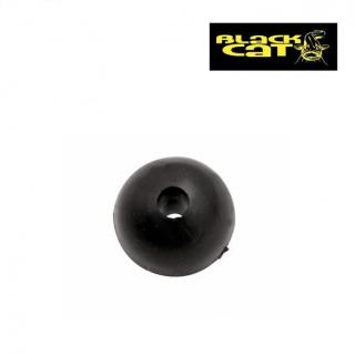 Stoper rubber shock beads 10szt - BLACK CAT