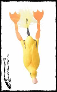 The Fruck Hollow Duckling Weedless 3D 10cm 40g Yellow - Savage Gear