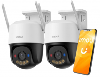 2 Kamery IP Obrotowe Imou Cruiser SC 5MP WiFi Dwukierunkowe Audio Zewnętrzne