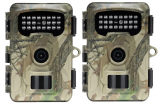 2x Fotopułapka Kamera leśna Redleaf RF06 Myśliwska 4K 48MP IR Czujnik ruchu