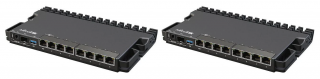 2x Router Mikrotik RB5009UG+S+IN 7x Gigabit Ethernet 1x SFP+ 1x USB 3.0 PoE