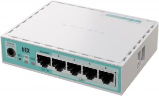 3x Router MikroTik E50UG hEX refresh 5x Gigabit Ethernet RJ45 1000Mb/s