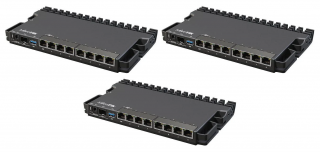 3x Router Mikrotik RB5009UG+S+IN 7x Gigabit Ethernet 1x SFP+ 1x USB 3.0 PoE