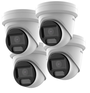 4 Kamery IP Hikvision 4MP Motozoom Audio IR40 AcuSense DS-2CD2H43G2-LIZS2U