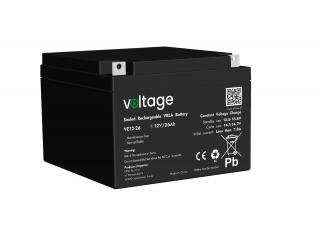 Akumulator AGM 12V 26Ah Voltage VE12-26 do wózków inwalidzkich do pojazdów