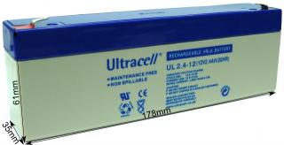 Akumulator AGM ULTRACELL UL 12V 2.4Ah żelowy