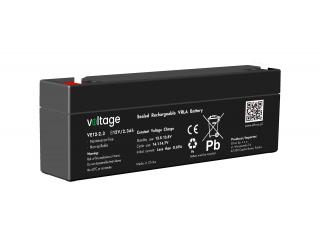 Akumulator AGM Voltage 12V 2,3Ah VE12-2.3 bezobsługowy do elektroniki