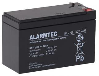 Akumulator ALARMTEC serii BP 12V 7Ah do Autka Zabawki Alarmu UPS