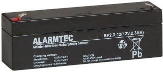 Akumulator Alarmtec serii BP 2,3-12 12V 2.3AH do Zabawek Oświetlenia Kas UPS